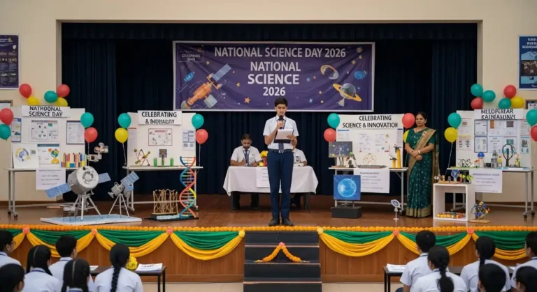 National Science Day Anchoring Script for School Exhibition 2026