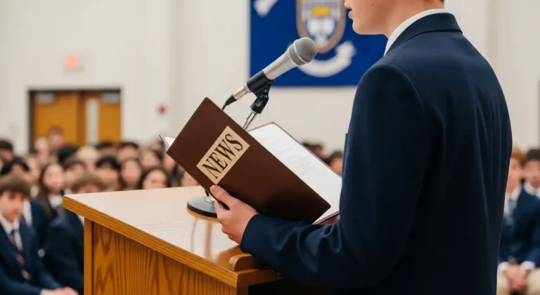 School Assembly News Reading Script and Tips