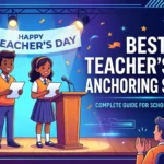 Best Teacher's Day Anchoring Script 2026 (School & College)