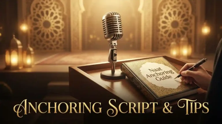 Anchoring Script For Naat