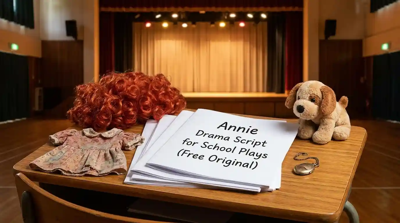 Annie Drama Script for School Plays (Free Original)