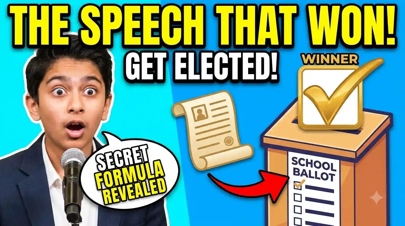 speech for school captain election
